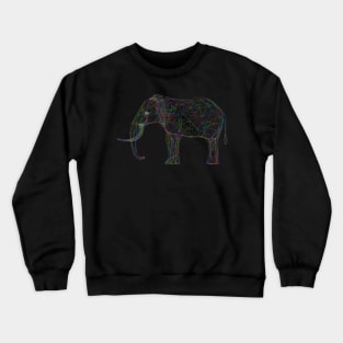 Poly elephant Crewneck Sweatshirt